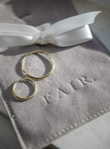 Large Hoops - 10K Yellow Gold