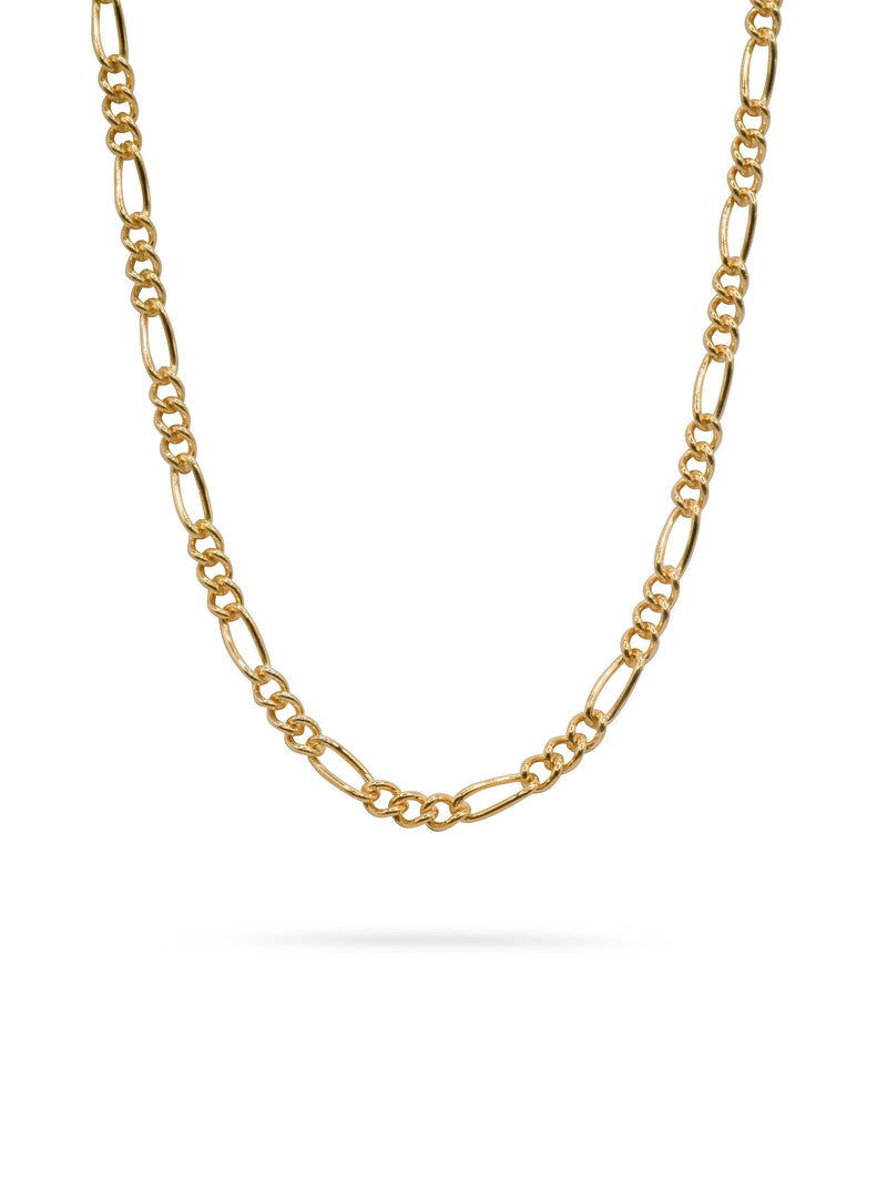 Figaro Chain Necklace - 14K Gold-Fill