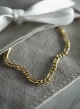 Figaro Chain Bracelet - 14K Gold-Fill