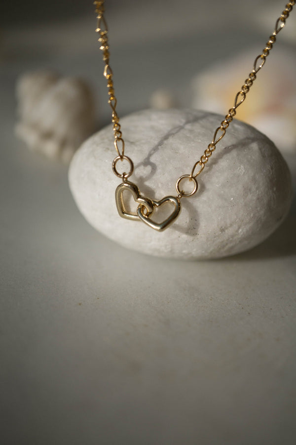 Interlocking Hearts Necklace *Made-to-Order