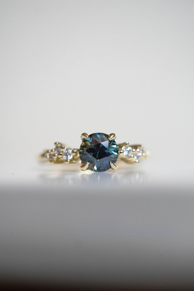 Selene - Green Sapphire Engagement Rings – Grew & Co
