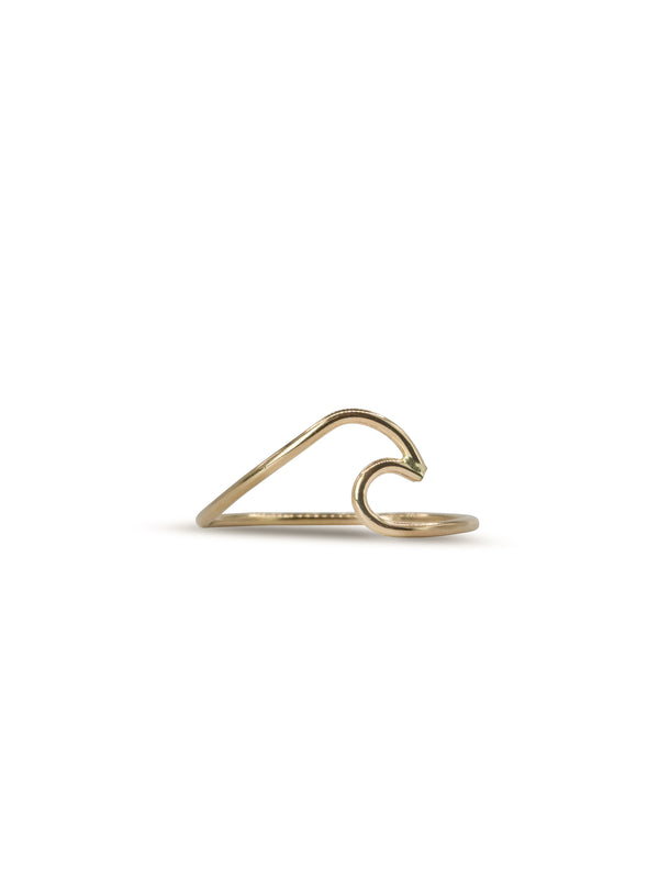 Tofino Wave Ring - 14K Yellow Gold-Fill