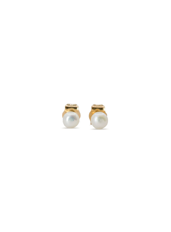 3mm Pearl Studs *Made-to-order